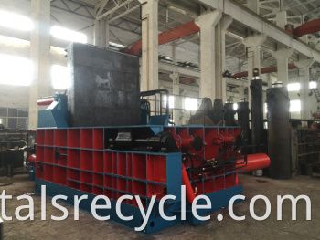 Y81f-160 Ecohydraulic Aluminum Scraps Recycling Baler (factory)